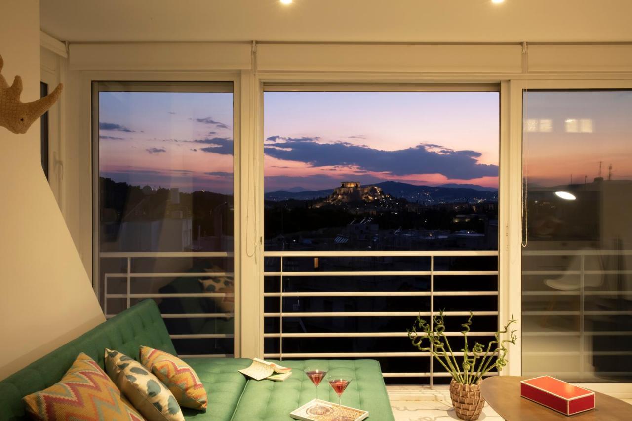 Stunning Acropolis View Apartment Athen Eksteriør bilde