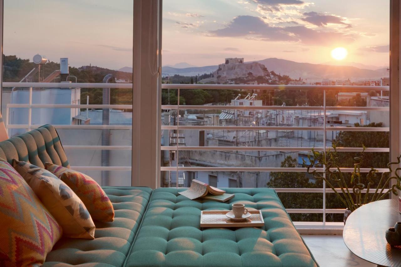 Stunning Acropolis View Apartment Athen Eksteriør bilde