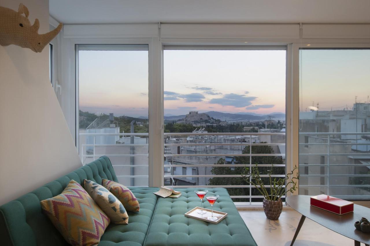 Stunning Acropolis View Apartment Athen Eksteriør bilde