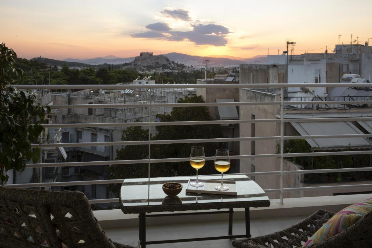 Stunning Acropolis View Apartment Athen Eksteriør bilde
